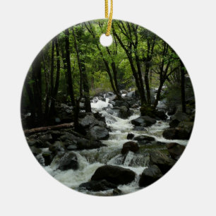 Bridalveil Creek im Yosemite-Nationalpark Keramik Ornament