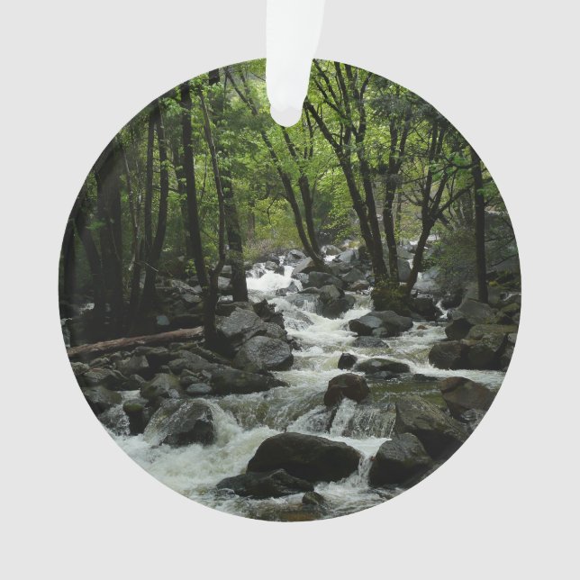 Bridalveil Creek im Yosemite-Nationalpark Ornament (Vorderseite)
