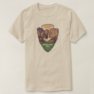 Bridalveil Fall Yosemite National Park Pfeilspitze T-Shirt