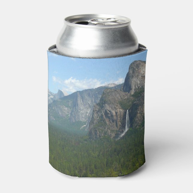 Bridalveil Falls und Halb Dome bei Yosemite Dosenkühler (Kanne Vorderseite)