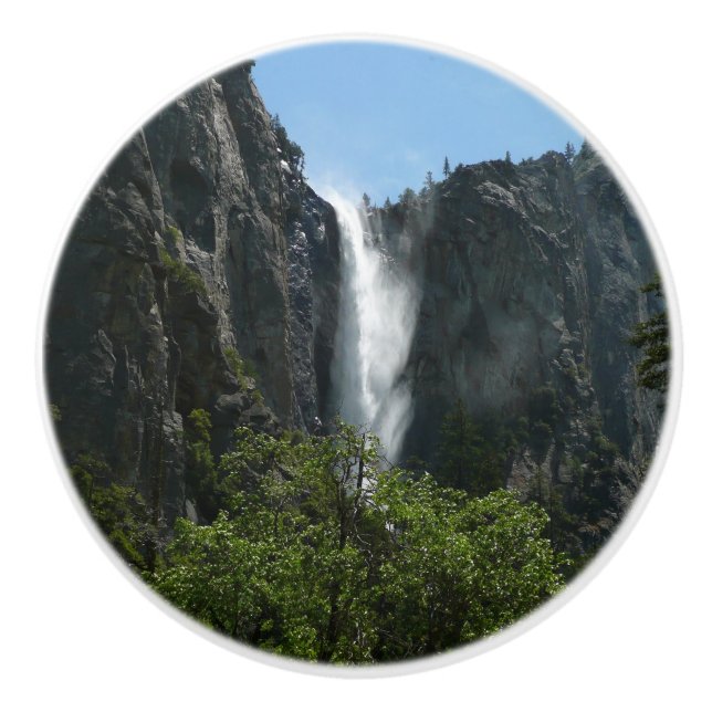 Bridalveil Falls, Yosemite National Park Keramikknauf (Vorderseite)