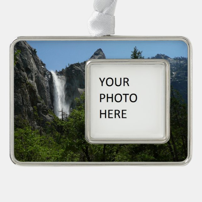 Bridalveil Falls, Yosemite National Park Rahmen-Ornament Silber (Vorderseite)