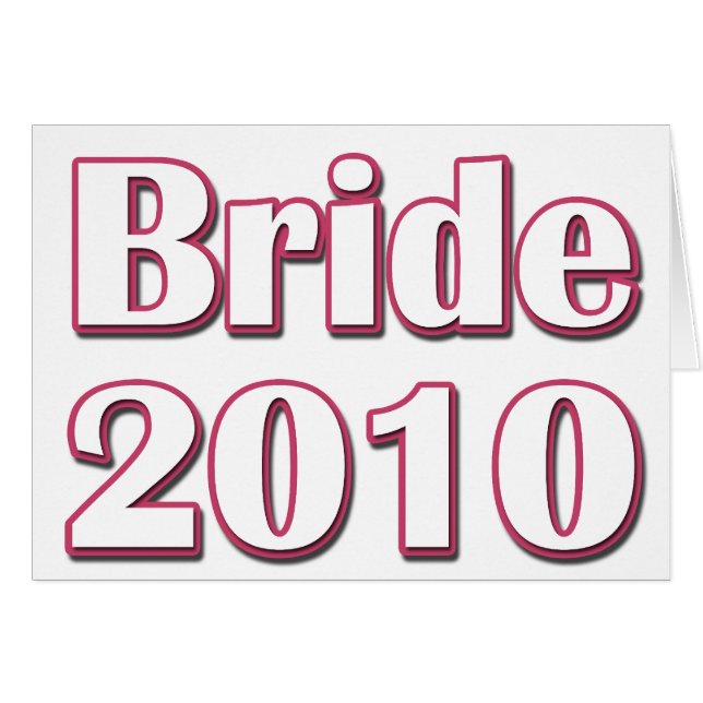 Bride 2010 (Vorderseite (Horizontal))