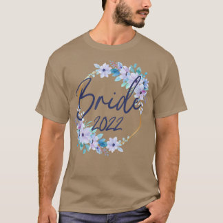 Bride 2022 Blume T-Shirt