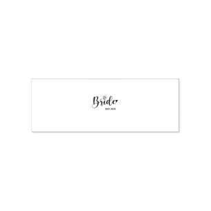 Bride 2025 Frühjahrsheirat Permastempel