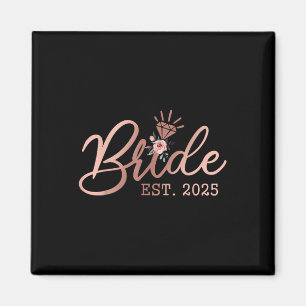 Bride 2025 Junggeselinnen-Abschied Wedding Verheir Magnet