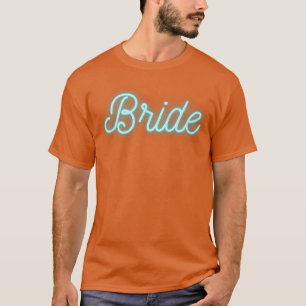 Bride 80er 90s Retro Bridal Junggeselinnen-Abschie T-Shirt