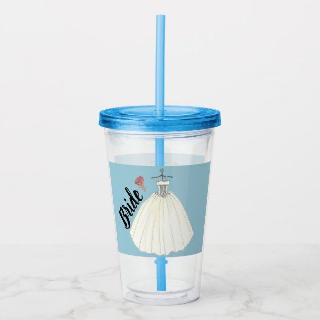 Bride Acryltrinkbecher (Vorderseite)