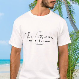 Bride and Groom Shirts, Custom Honeymoon Shirts