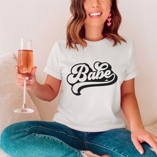 Bride Babe Individuelle Name T - Shirt Bachelorett (Von Creator hochgeladen)