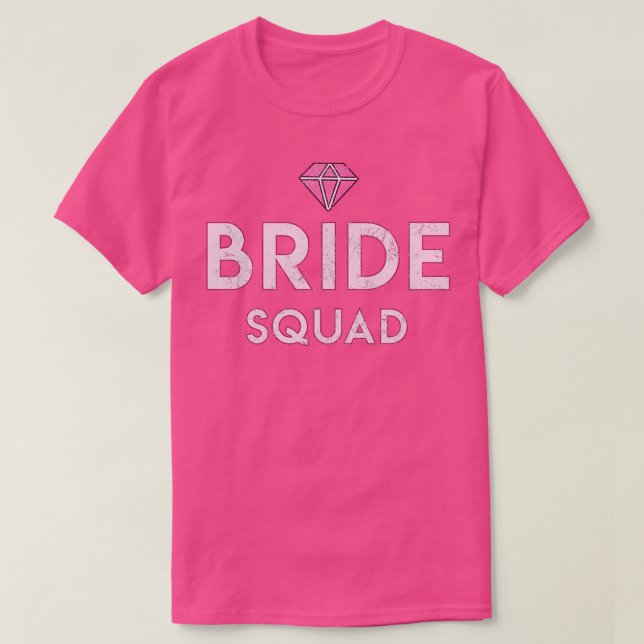 Bride Bachelor Party JGA Gift Wedding Diamond 2 T-Shirt (Design vorne)
