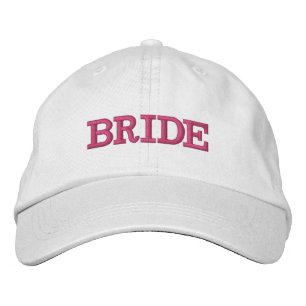 BRIDE BACHELORETTE BASEBALL HAT BESTICKTE BASEBALLKAPPE
