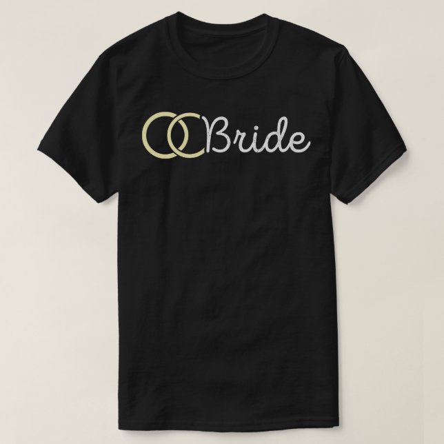 Bride Bachelorette Bride Squad Team Bridesma T-Shirt (Design vorne)