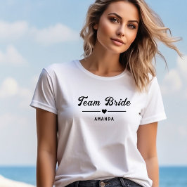 Bride Bachelorette Custom Group T - Shirt