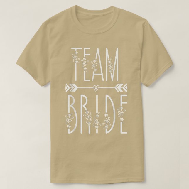 Bride Bacherlotte Brautparty Tribe Bridesmaid Te T-Shirt (Design vorne)