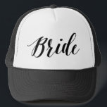 Bride Black Script Hat Truckerkappe<br><div class="desc"></div>