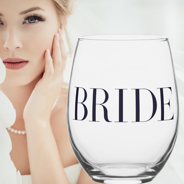 Bride Bridal Bridge soll Weinglas Ohne Stiel (Von Creator hochgeladen)