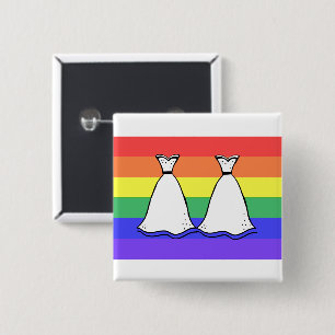 Bride & Bride Button