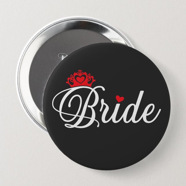 Bride Button (Vorne & Hinten)