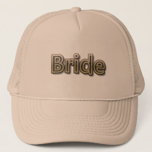 Bride Cap-White/Metal Truckerkappe