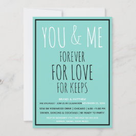 Bride Co Forever You & Me Wedding Engagement Party