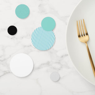 BRIDE & CO Turquoise Blue ShowParty Table Confetti