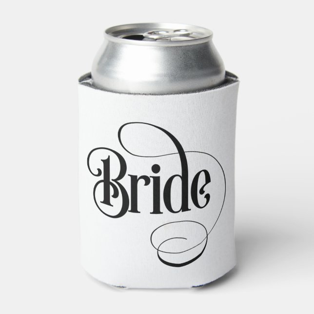 Bride (Design 2) kann kühler Dosenkühler (Kanne Vorderseite)