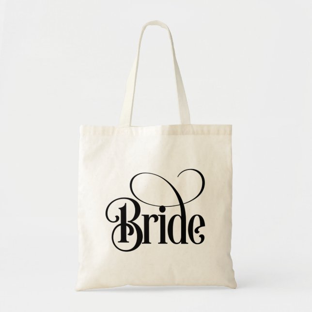 Bride (Design 3) Tote Bag Tragetasche (Vorne)