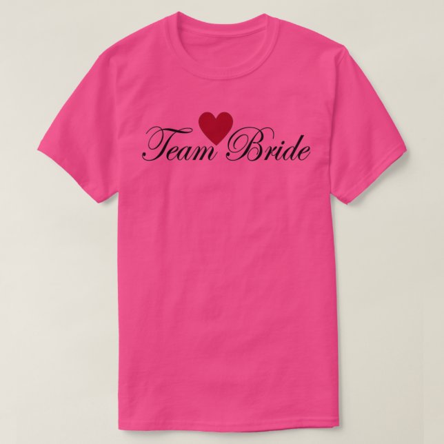 Bride Diamond Heart T-Shirt (Design vorne)