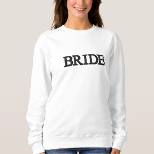 BRIDE, EDITABLE BESTICKTES SWEATSHIRT