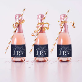 Bride Era Brautparty Mini Champagne Flasche