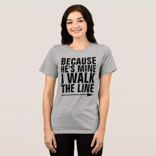 BRIDE FRAU WALK THE LINE, LADIES T-Shirts