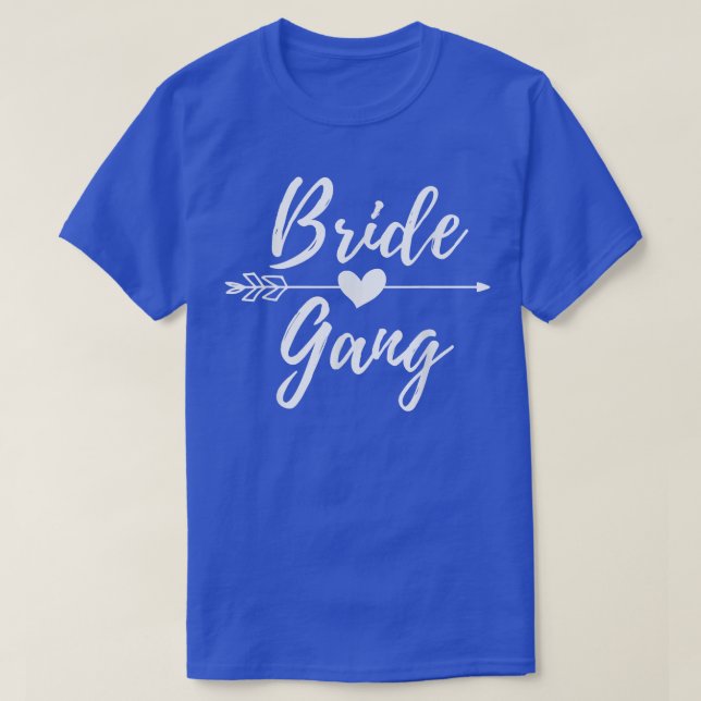 Bride Gang Niedlich Matching für Junggeselinnen-Ab T-Shirt (Design vorne)