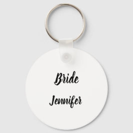 Bride Gift Individuelle Name Geschenke Hochzeit Schlüsselanhänger