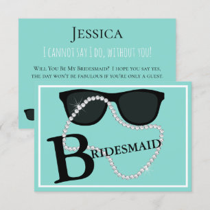BRIDE Glam Celebrate Tiara Party Meine Bridesmaid Einladung