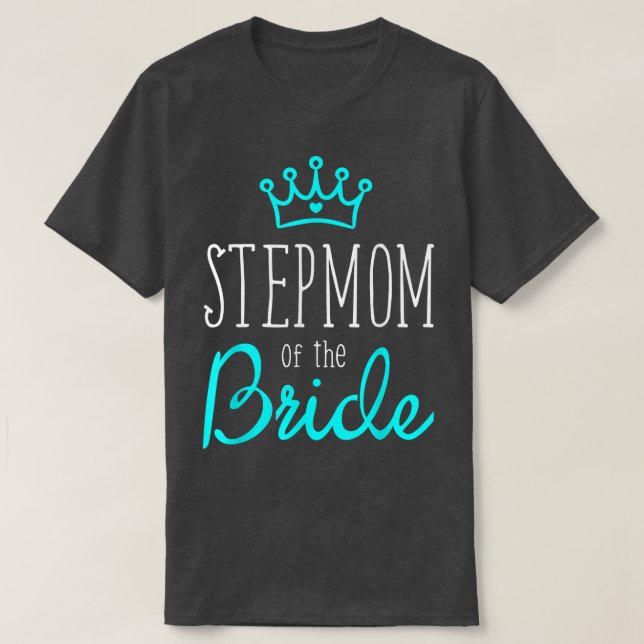Bride Groom Shirts Stepama der Braut Wedding Sq (Design vorne)