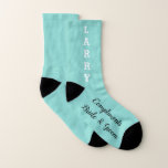 BRIDE & Groom Shower Wedding Brautparty Trauzeuge Socken<br><div class="desc">Sag es mit Liebe! Das ideale Geschenk zum Probe-Dinner,  Ihre Hochzeitsfeier Liebe erhalten diese Socken von Ihnen. Diese Socken sind in einer Auswahl von Größen und Farben erhältlich,  die perfekt für Ihre Hochzeitsfarben geeignet sind. Suchen Sie andere lustige Ideen,  die alle Teil der Brautparty Kollektion sind.</div>