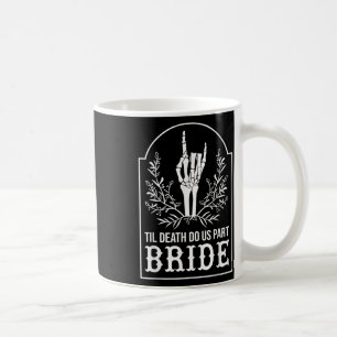 Bride Groom Skeleton Hand Paare Matching Wedding Kaffeetasse