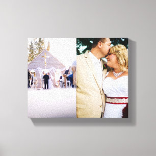Bride & Groom - Sonderanfertigungen für Sonderfoto Leinwanddruck