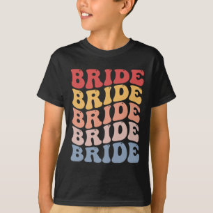 Bride Groovy Bridal Junggeselinnen-Abschied T-Shirt