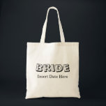 Bride | Hochzeit Tragetasche<br><div class="desc">Braut Hochzeitskleidung,  die auf Ihren Hochzeitstag angepasst werden kann.</div>