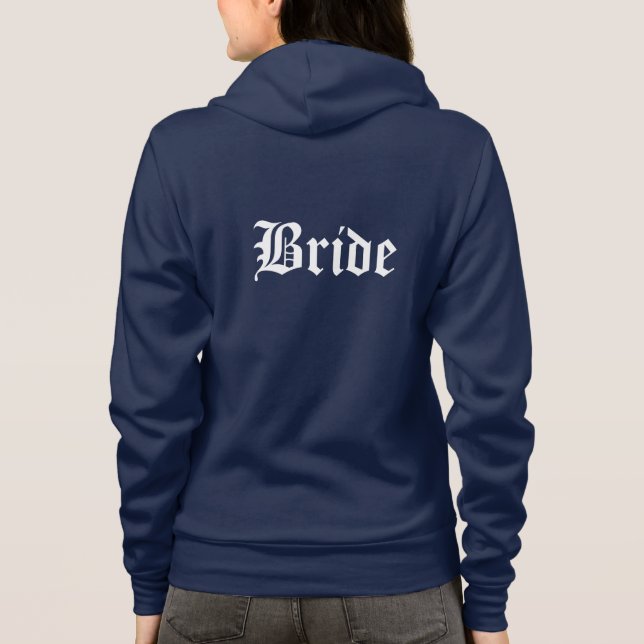 Bride Hoodie (Rückseite)