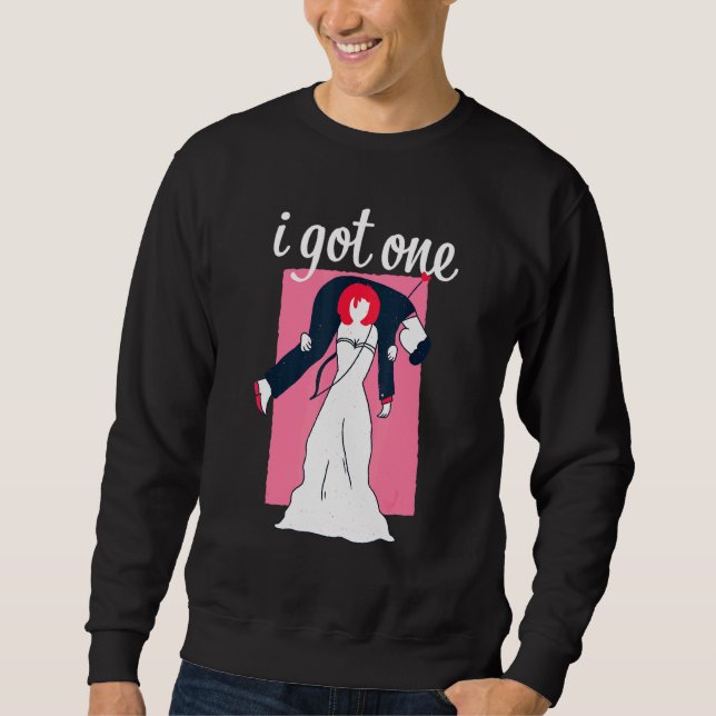 Bride Husband - Ehe Sweatshirt (Vorderseite)