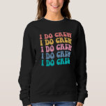 Bride I Do Crew Retro Bachelorette Party Bride Bri Sweatshirt<br><div class="desc">Bride I Do Crew Retro Bachelorette Party Bride Bridesmaids</div>
