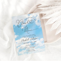 Bride ist auf Cloud Nine Elegant Brautparty