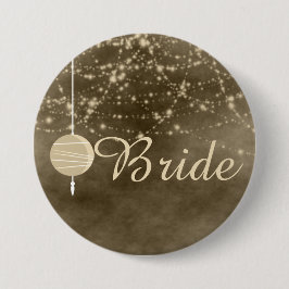 Bride Ivory Lanterns Button