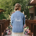 Bride Jeansjacke<br><div class="desc">Herrliche Bride Denim Jacke. Ideal für Fotos mit dem Brautparty!</div>