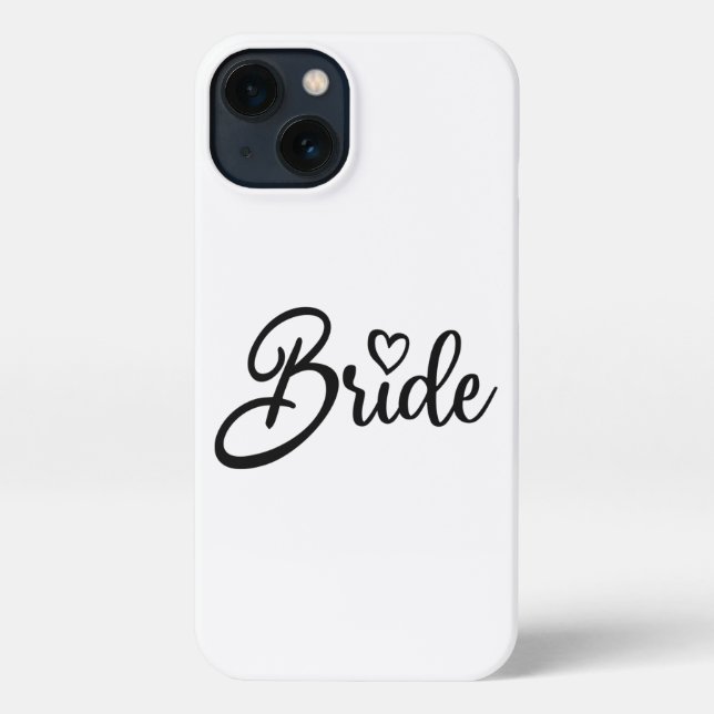 Bride Junggeselinnen-Abschied Bridal Wedding Match iPhone Hülle (Rückseite)
