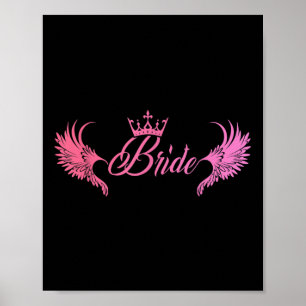 Bride Junggeselinnen-Abschied Wedding Trauzeugin H Poster