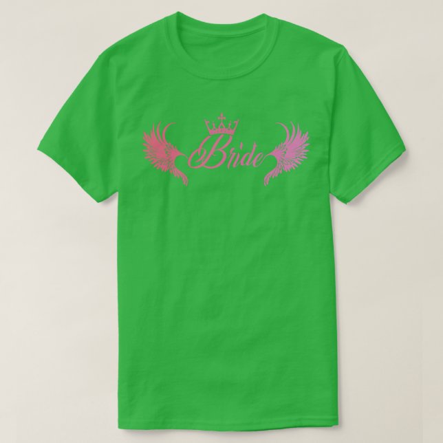 Bride Junggeselinnen-Abschied Wedding Trauzeugin H T-Shirt (Design vorne)